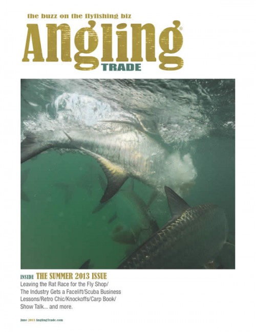 The cover of the fishing trade magazine.
