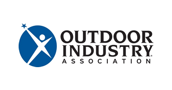 The outdoor industry association logo.