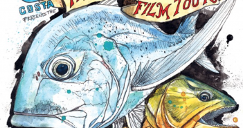 A poster for the fly fishing fly tour.