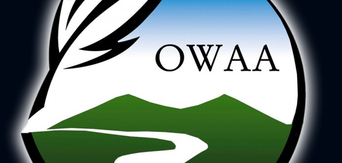 The logo for the owaa.