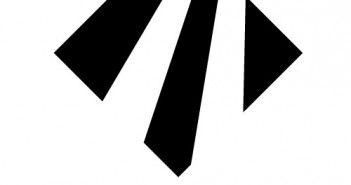 A black and white logo with the word eleven.