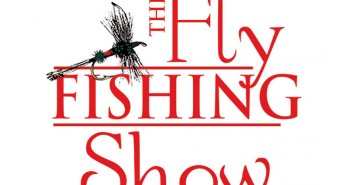 The fly fishing show logo.