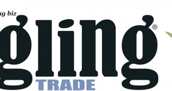 The logo for angling trade.