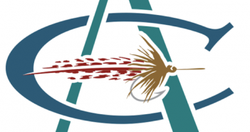A fly fishing club logo.