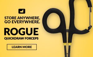 Rogue quickdraw forceps.