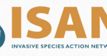 The logo for the isan invasive species action network.