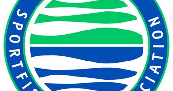 The american no sportfishing association logo.