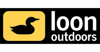 The logo for loon outdoors.