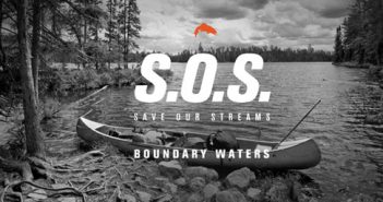 An image of a canoe with the words sos on it.