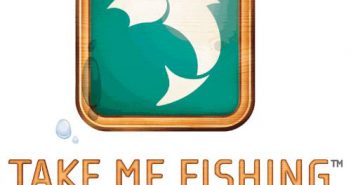 Take me fishing logo.