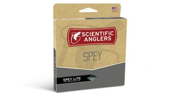 A package of scientific anglers spy line.