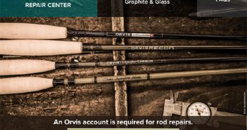 Orvis fly rod repair center.