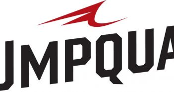 The logo for umpqua on a white background.