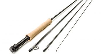 A pair of fly rods on a white background.