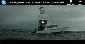 A video showing a boat in the ocean.