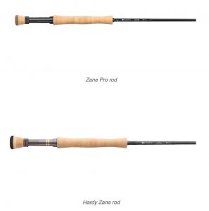 A fly fishing rod with different types of rods.