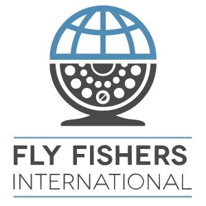 Fly fishers international logo.