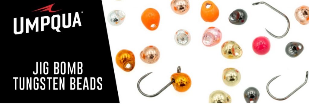 Umpqua shipping XC210 Hooks, new Jig Bomb Beads, and leading the charge on  live tying content