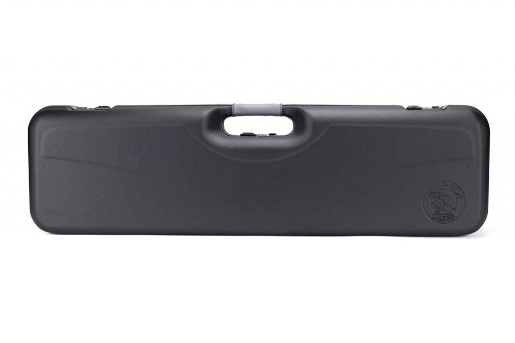 A black case with a handle for a rifle.
