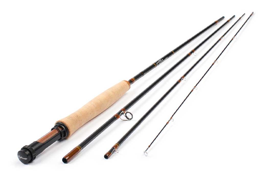 A pair of fly rods on a white background.
