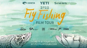 Fly fishing film tour poster.