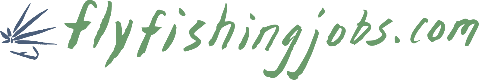 Fly fishing jobs com logo.