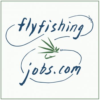 Flyfishing jobs com logo.