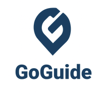 The goguide logo on a white background.
