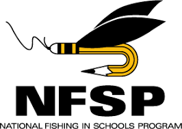 Nfsp national fishing in schools program logo.