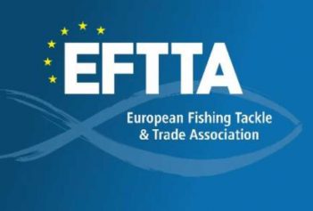 The logo for efta european fishing tackle and trade association.