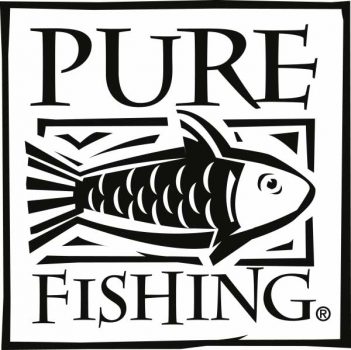 Pure fishing logo on a white background.