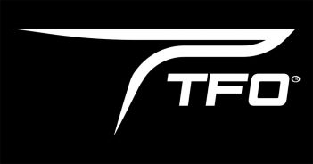 The tfo logo on a black background.