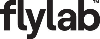 The flylab logo on a white background.